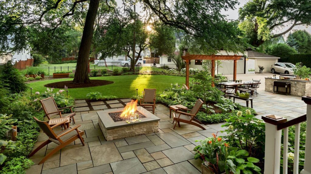 landscape design patio design kd landscaping chicago IL 4 1