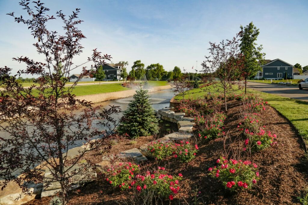 landscape design pond fountains waterscaping boschs holland mi 3