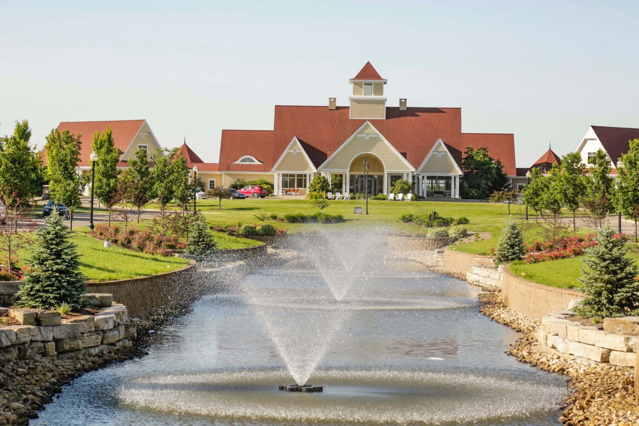 landscape design pond fountains waterscaping boschs holland mi