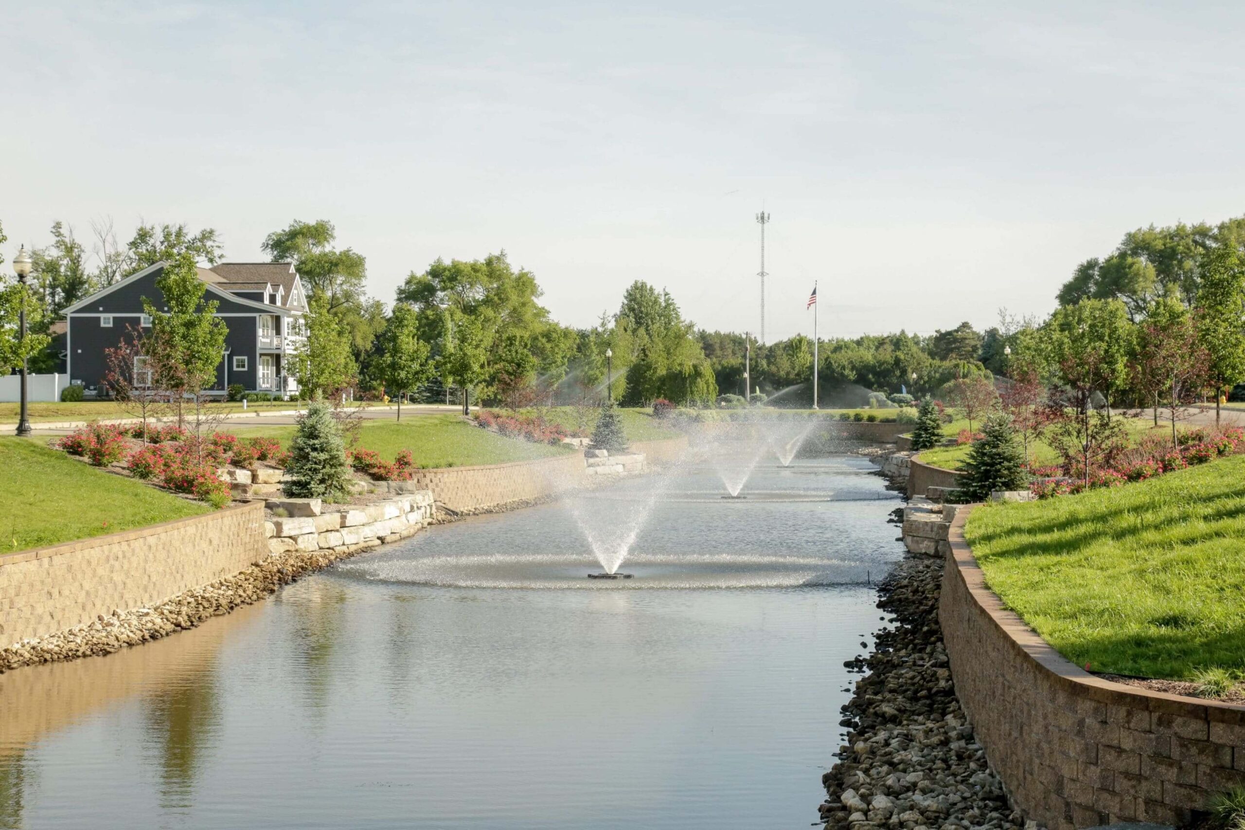 landscape design pond fountains waterscaping boschs holland mi 4