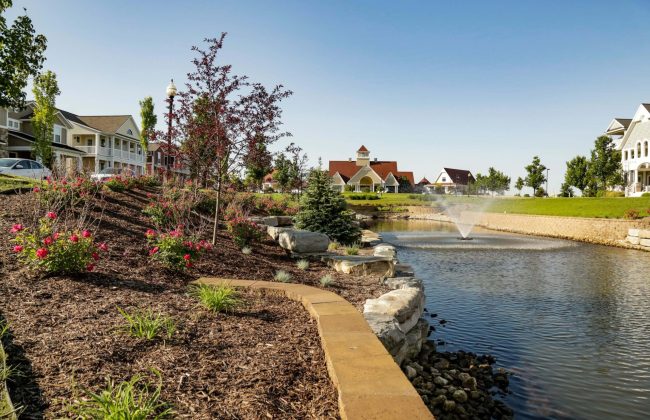 landscape design pond fountains waterscaping boschs holland mi 2